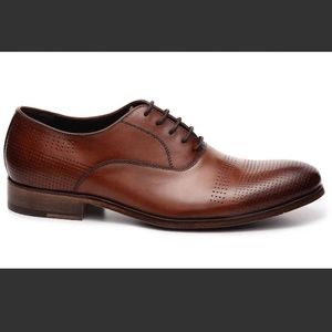 Kenneth Cole NY Men 10M Oxford Dress Shoe Brown